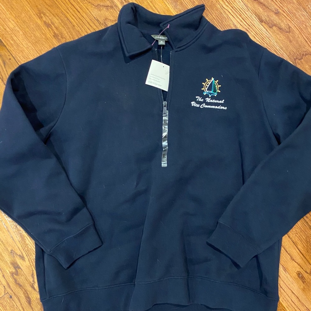 Croft & Barrow Sueded Fleece Sweatshirt XL.